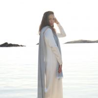 BUFANDY | Sjaal Solid XS - Mineral Blue 4